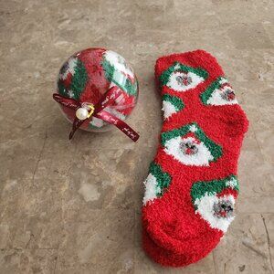 Women's "Just For You" Fluffy Christmas Socks